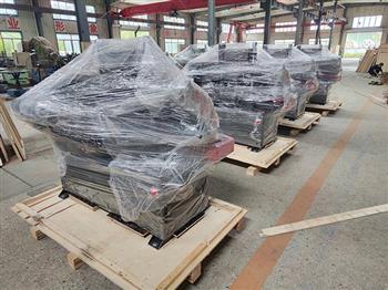 出口火熱，金鋒鋸業17臺鋸床準備發貨！